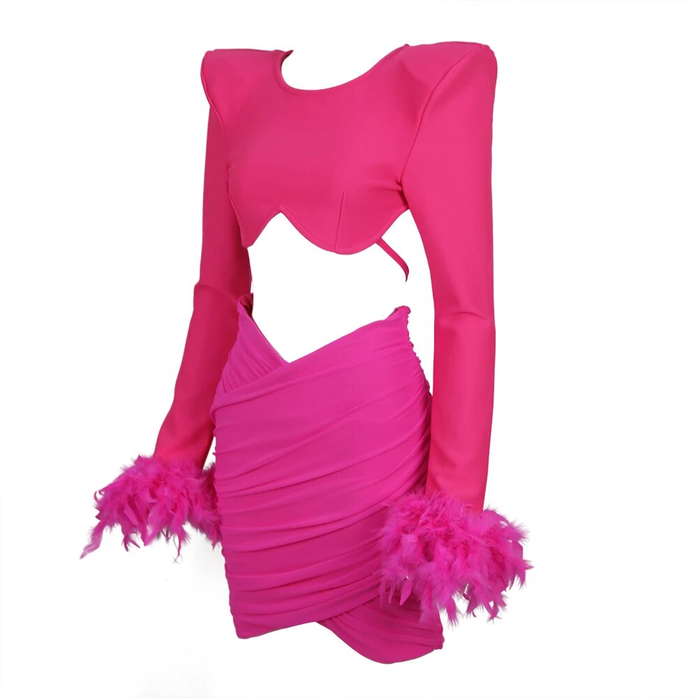 Sarah Ruched Bandage Dress