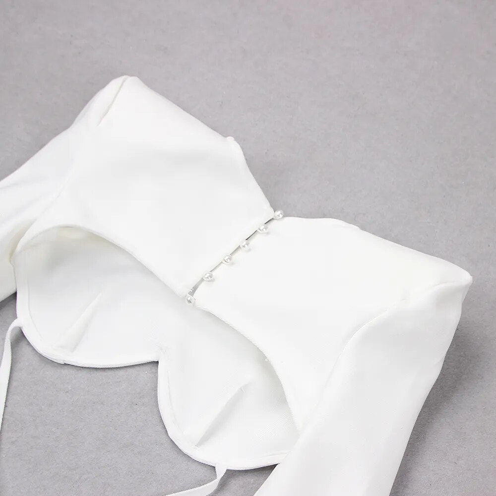 Sarah Ruched Bandage Dress