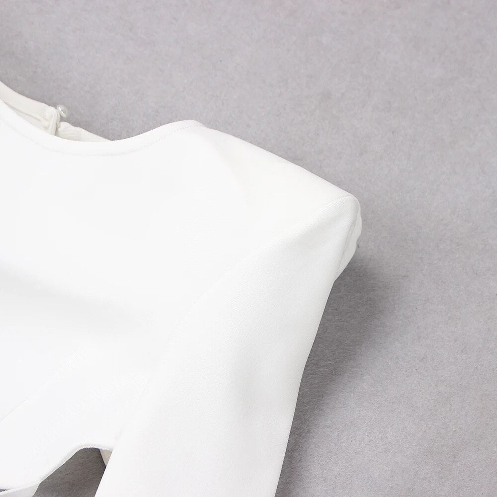 Sarah Ruched Bandage Dress