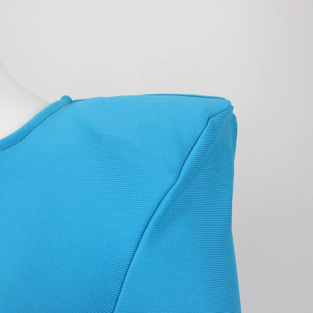 Sarah Ruched Bandage Dress