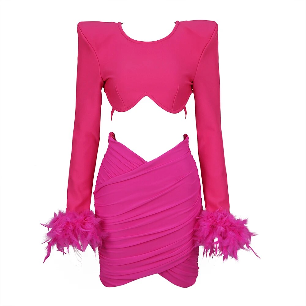 Sarah Ruched Bandage Dress
