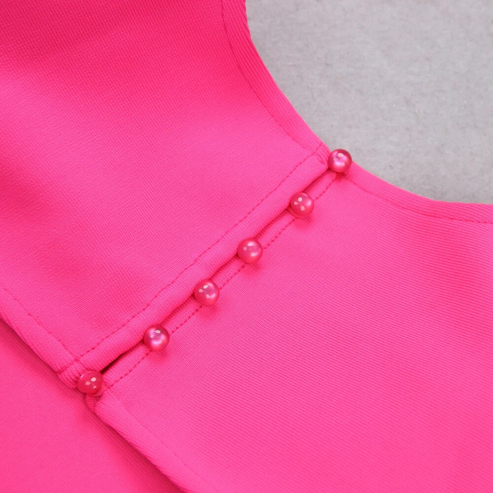 Sarah Ruched Bandage Dress