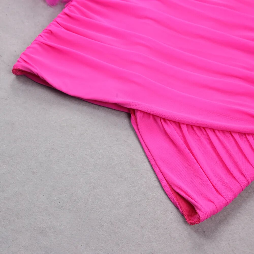 Sarah Ruched Bandage Dress