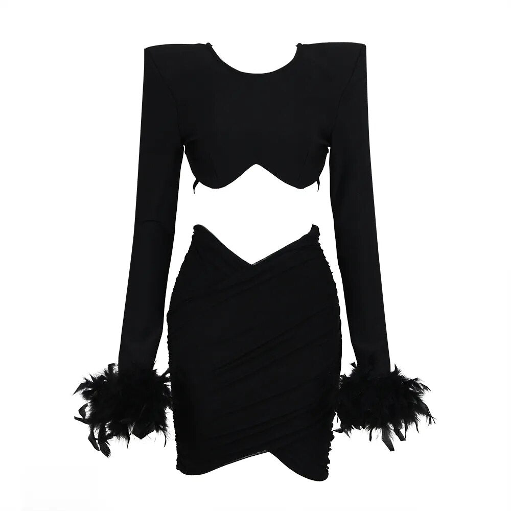 Sarah Ruched Bandage Dress