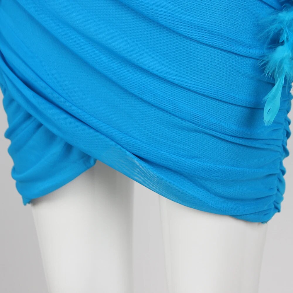 Sarah Ruched Bandage Dress
