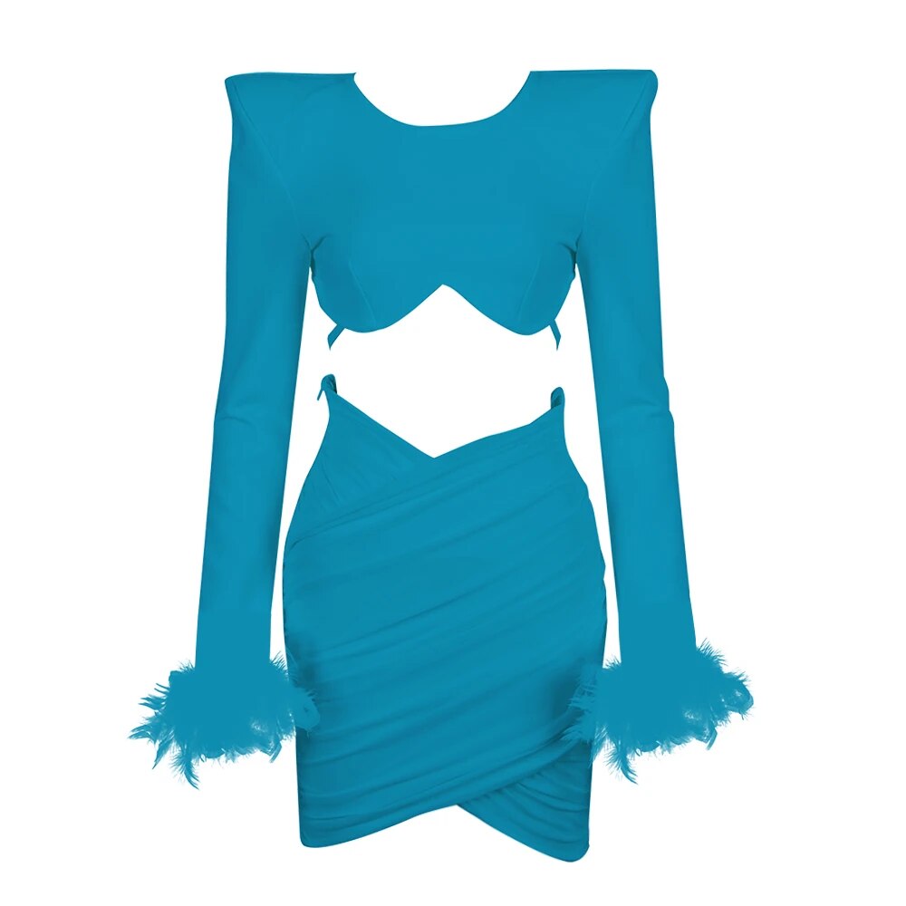 Sarah Ruched Bandage Dress