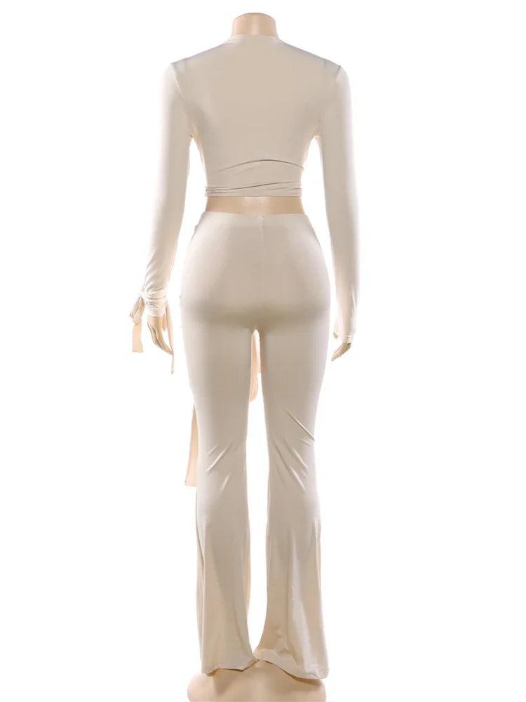 Demi Tassel Pants Set