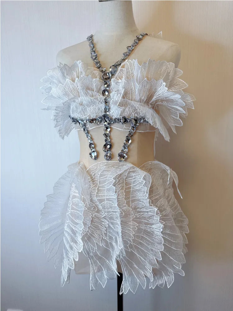 Candice Mini Dress WHITE