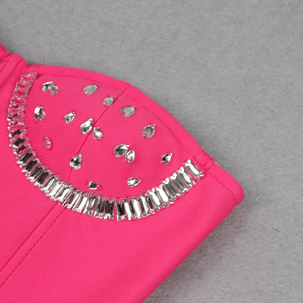 Rose Bandage Pants Set