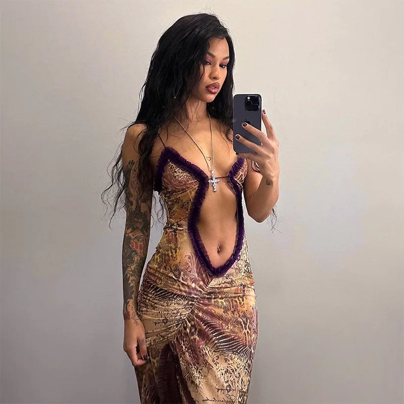 Passion Aesthetic Maxi Dress