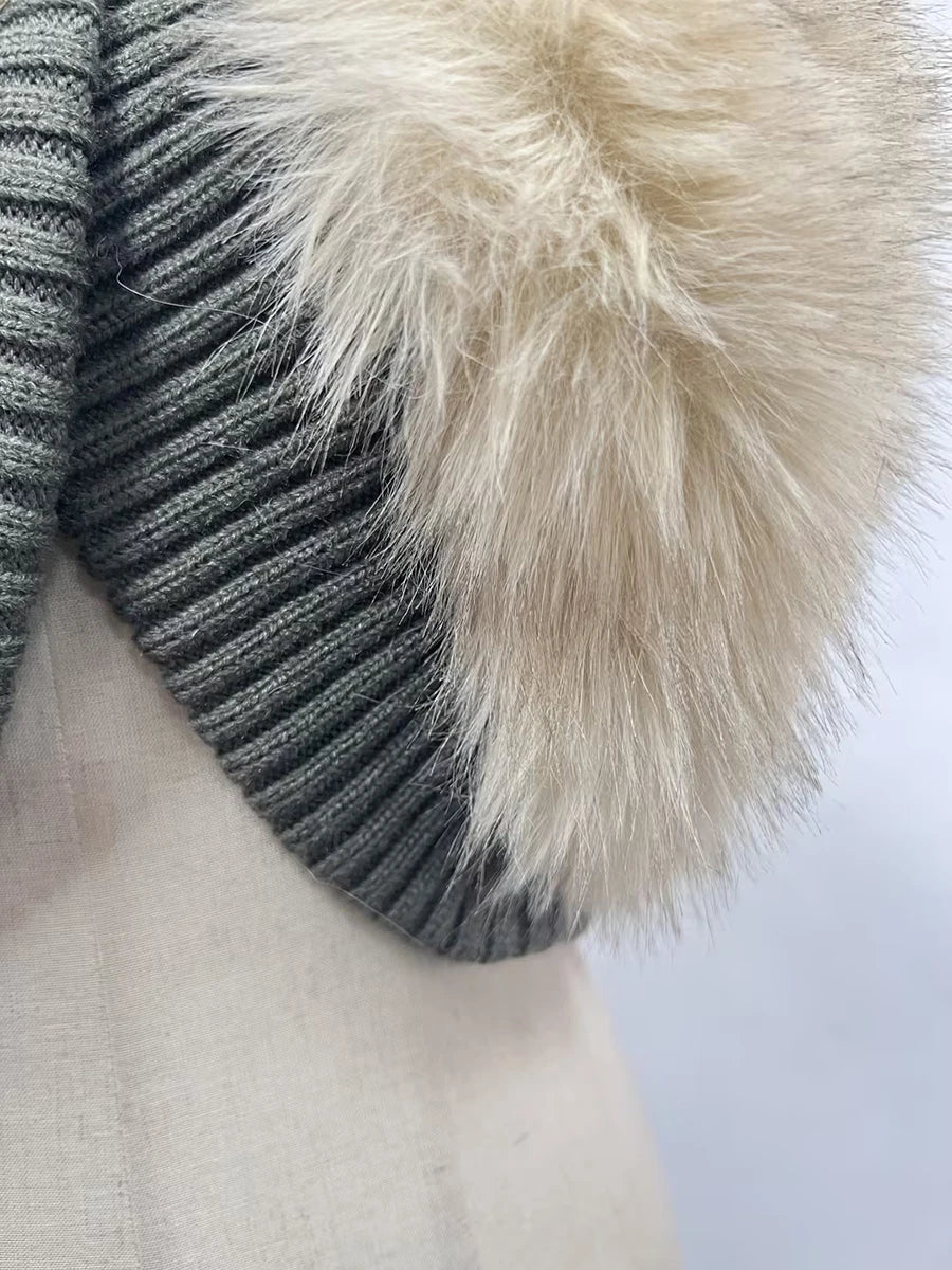 Fur Luxurious Retro Top