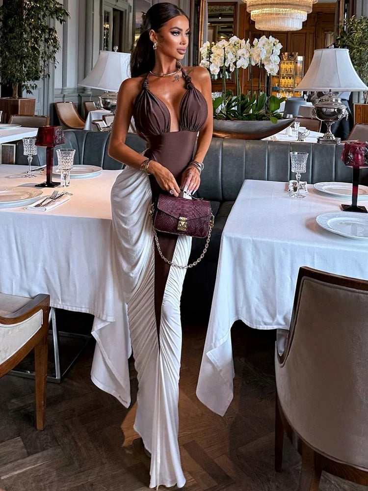Renda Ruched Bodycon Dress