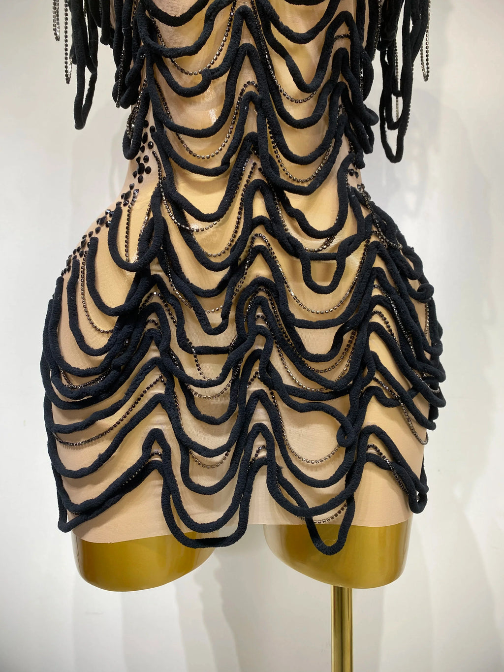 Venia Rhinestone Dress
