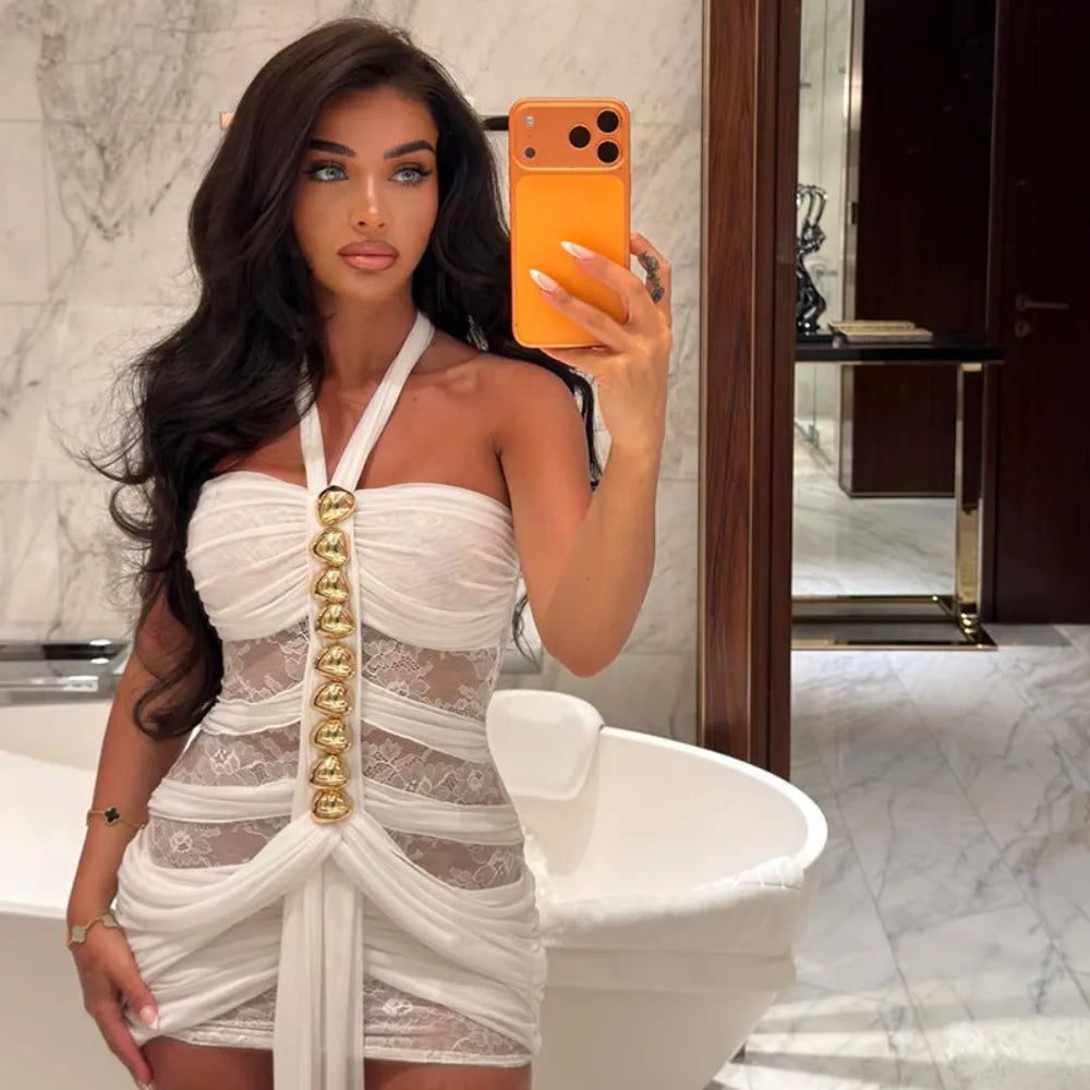 Cherie Lace Mini Dress