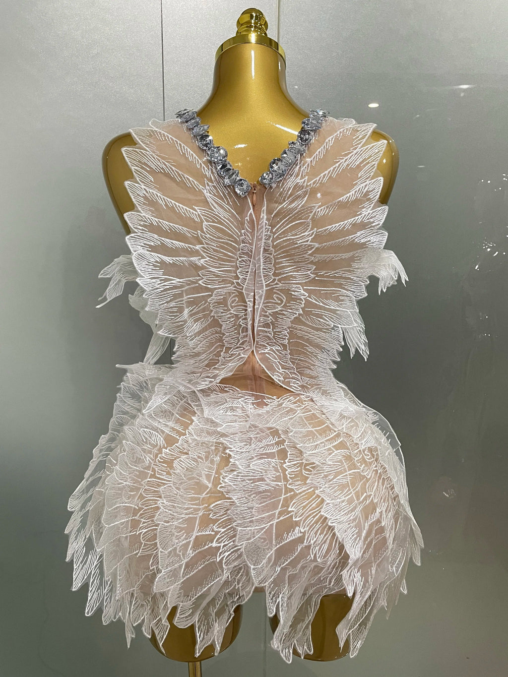 Angel Wings Mini Dress