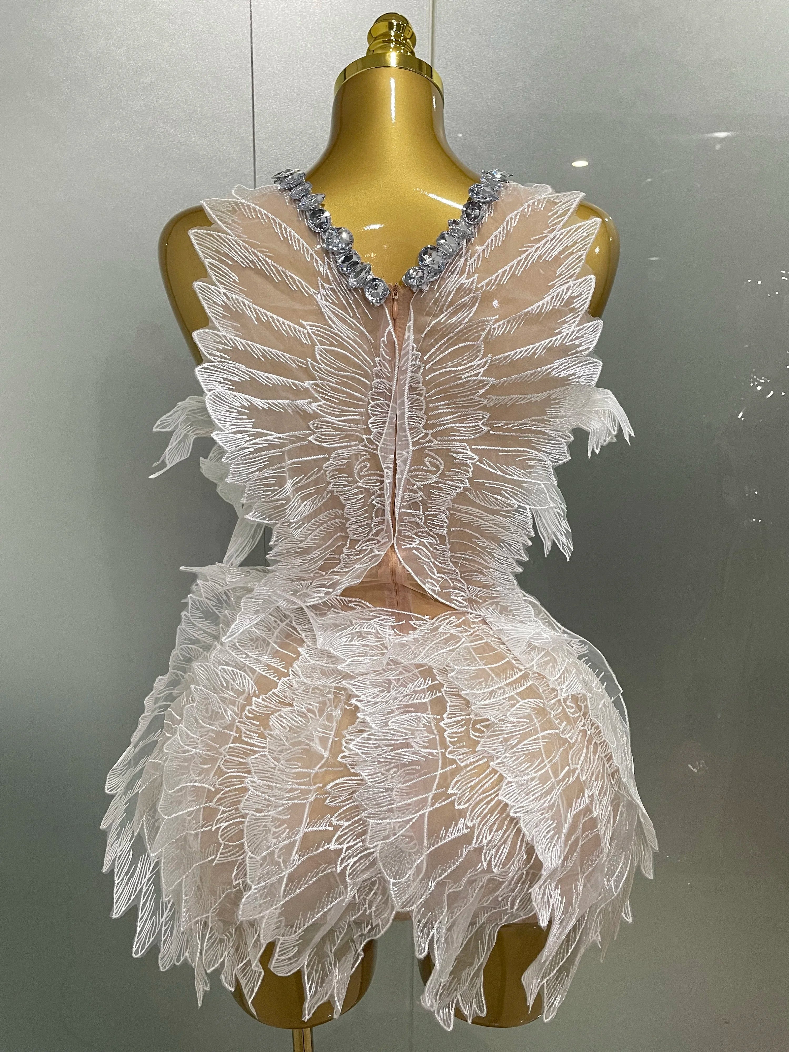 Angel Wings Mini Dress