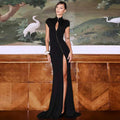 High Split Long Dress