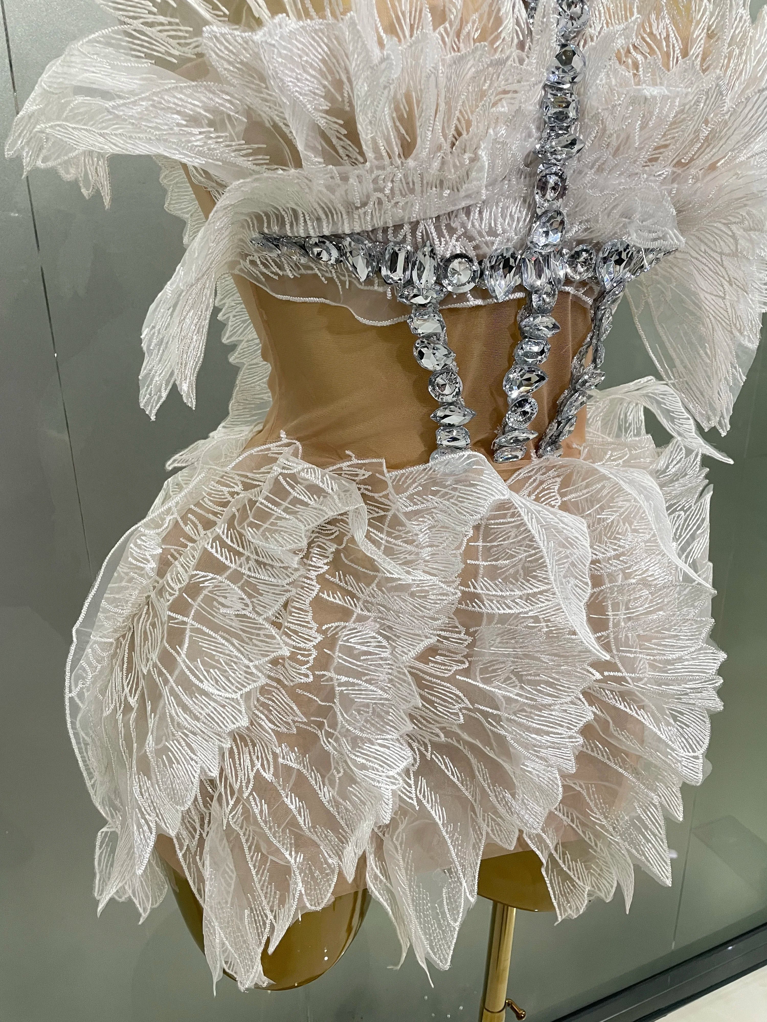 Angel Wings Mini Dress