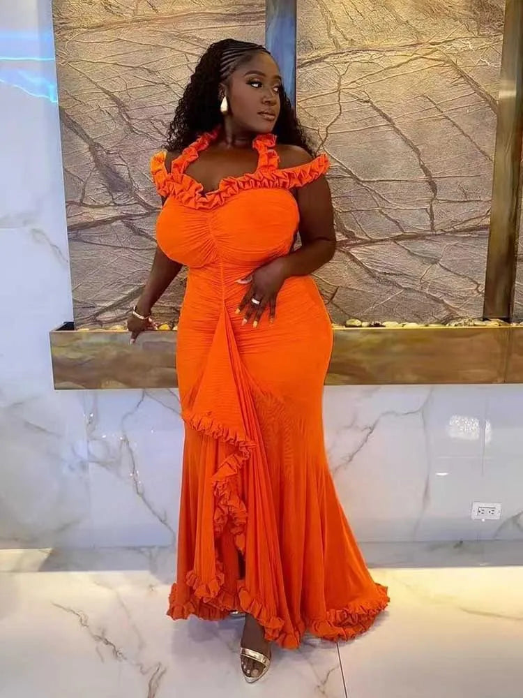 Nadya Off-Shoulder Maxi Dress