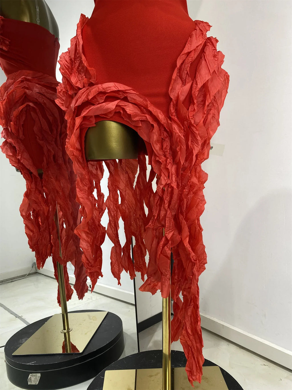 Ali Fringe Bandage Midi Dress