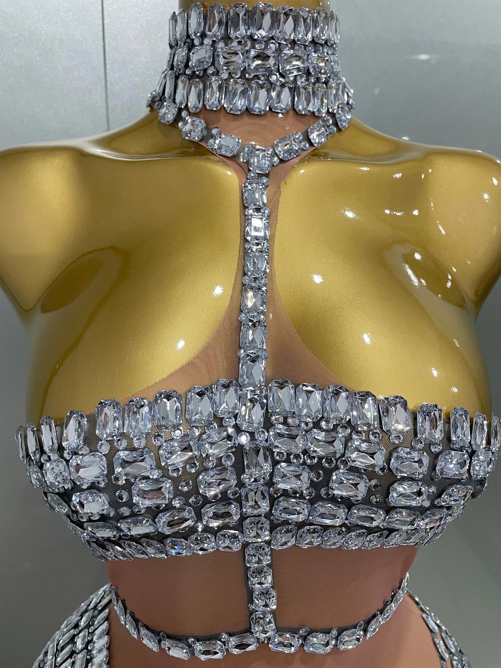 Hottie Rhinestone Mini Dress