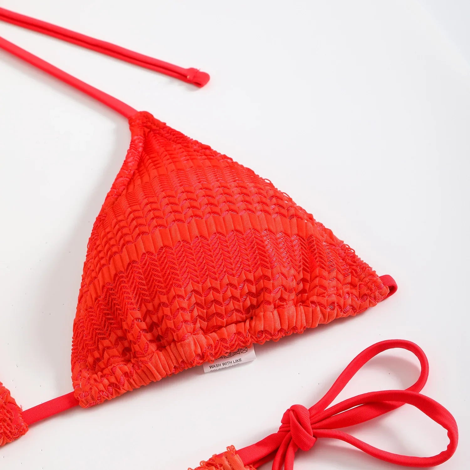 Gradient Mesh Skirt Bikini Set