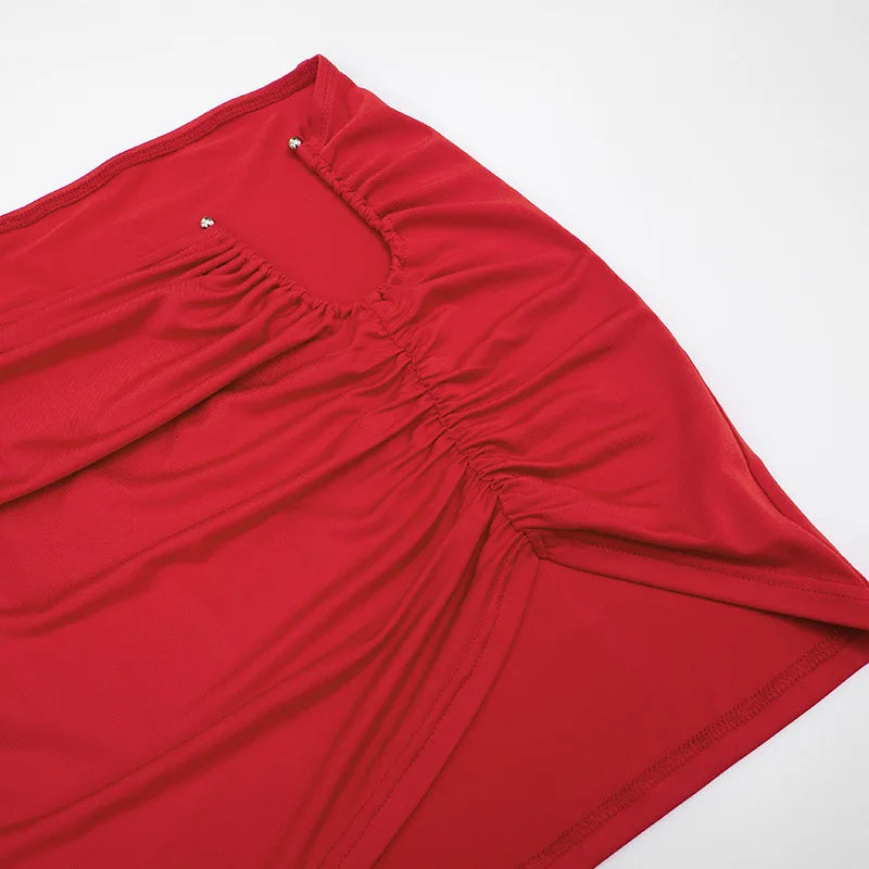 Paityn Ruched Skirt Set