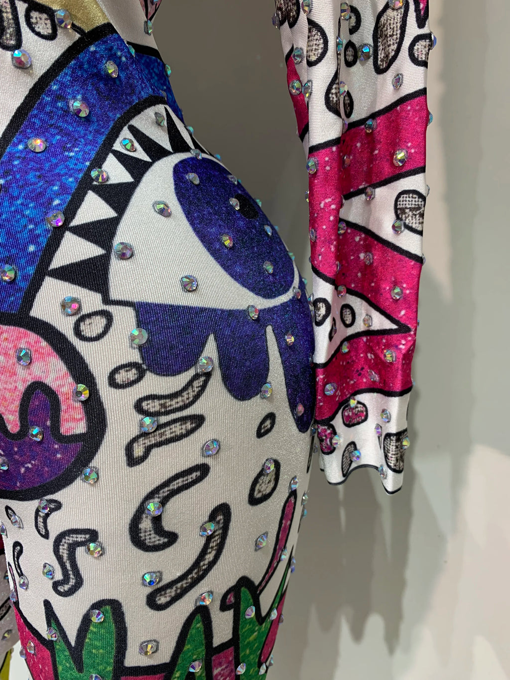 Cartoon Print Jumpsuit