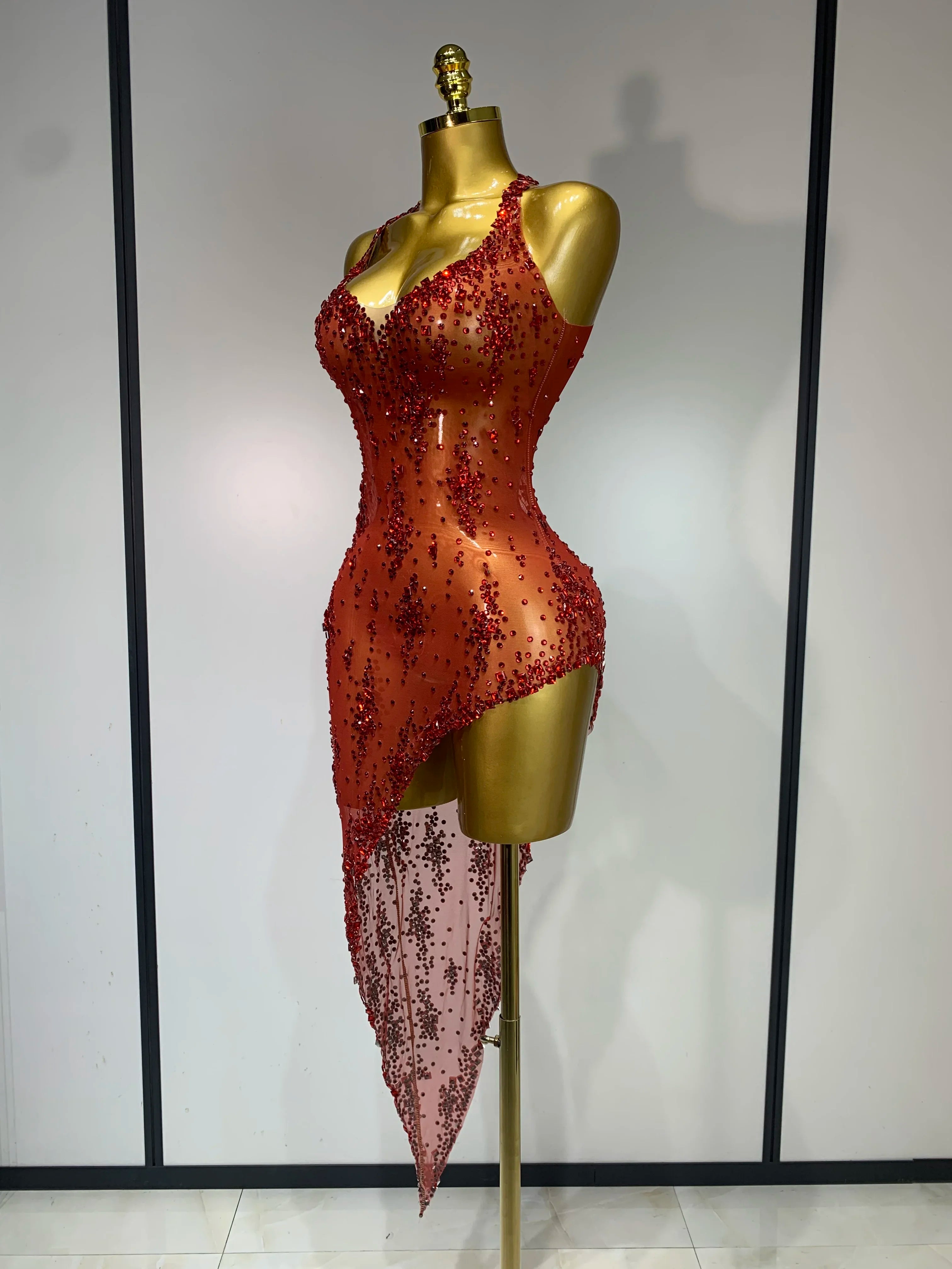 Isabella Mesh Dress