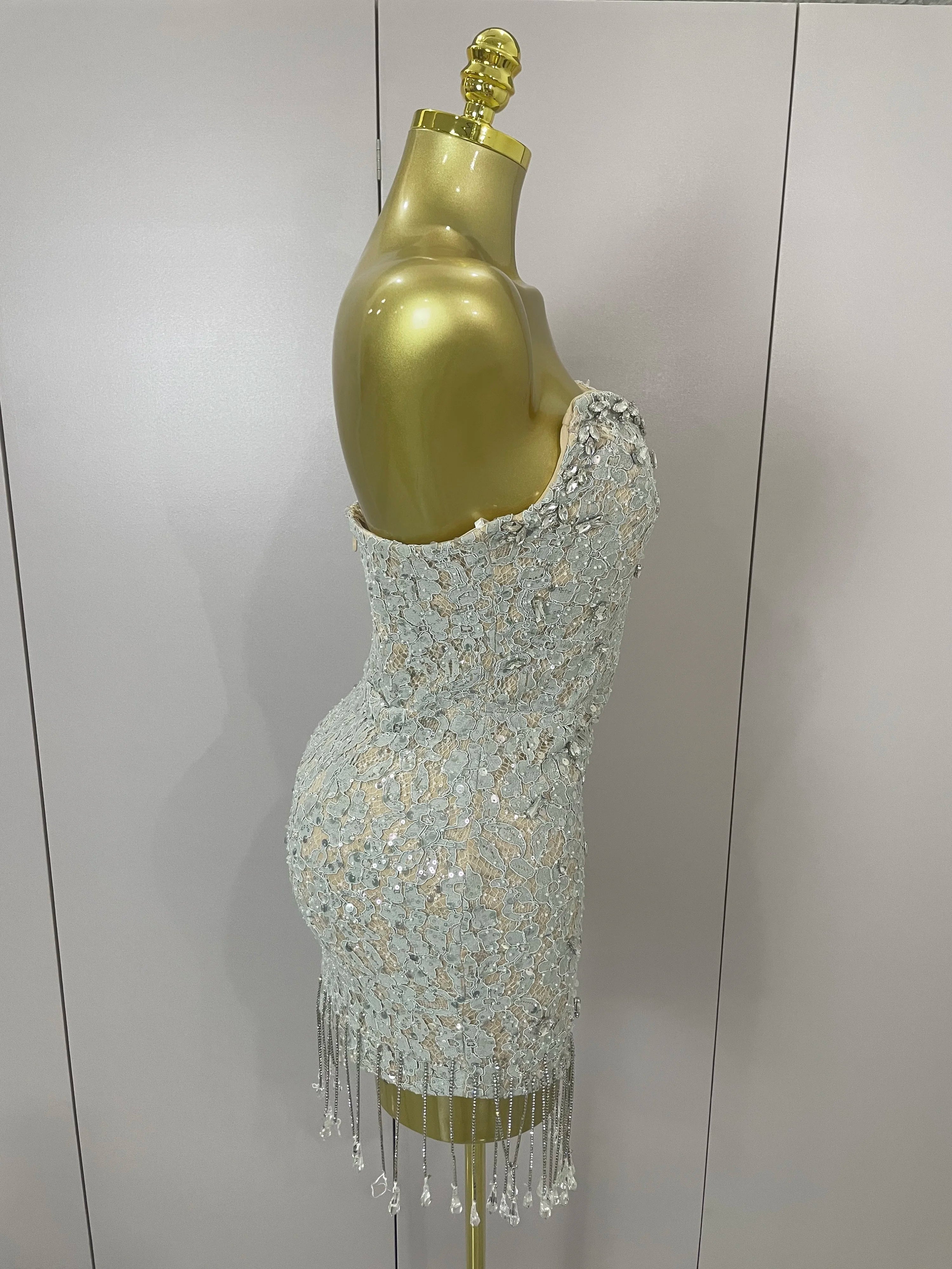 Luxe Sparkle Cocktail Dress