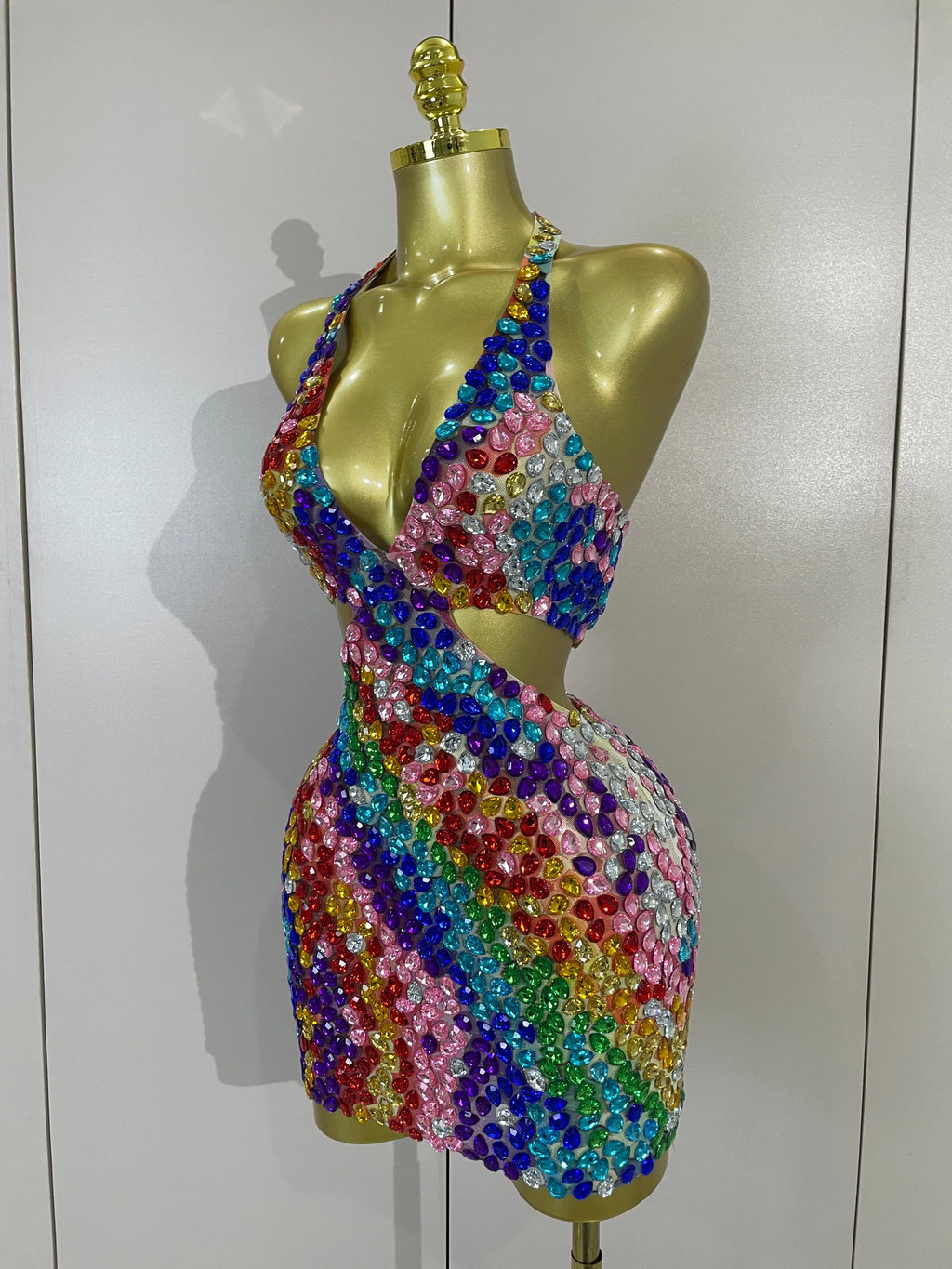 Diamond In The Sky Mini Dress