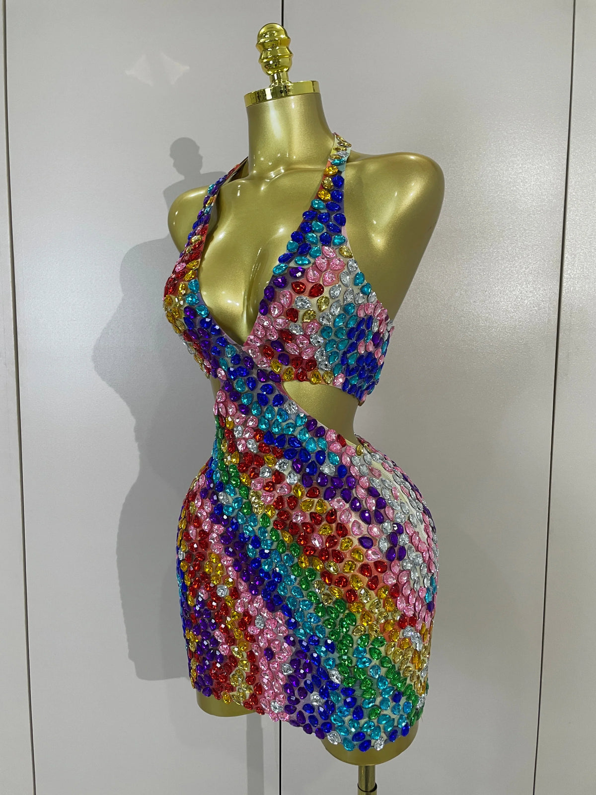 Diamond In The Sky Mini Dress