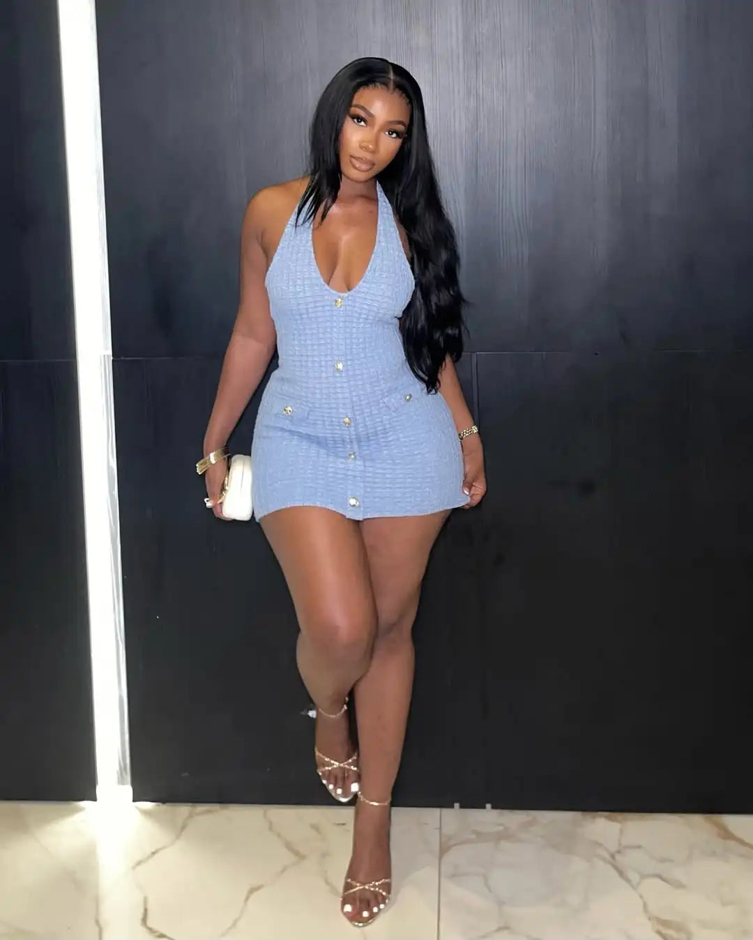 Ana Knit Mini Dress