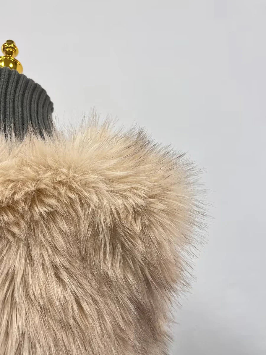 Fur Luxurious Retro Top