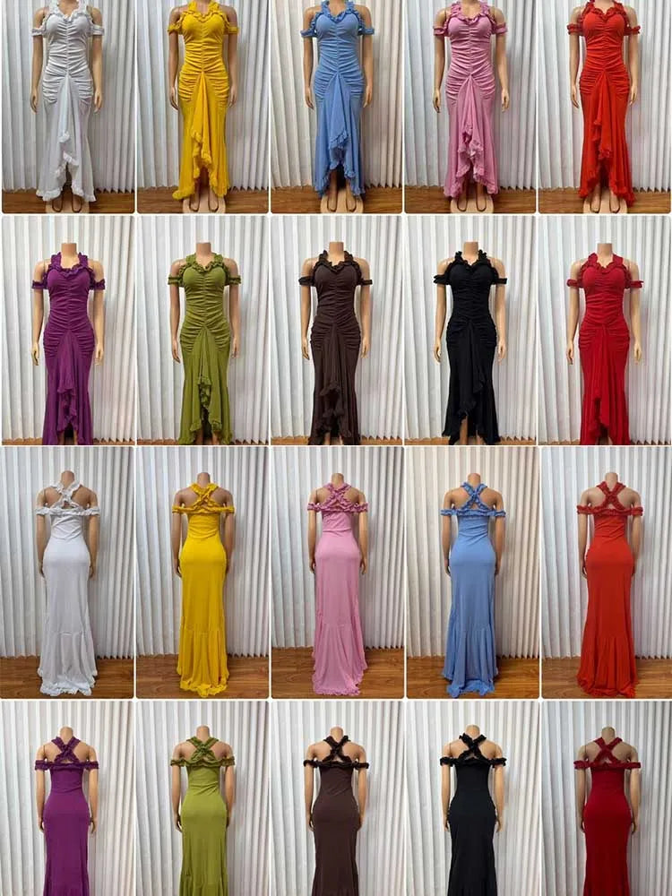 Nadya Off-Shoulder Maxi Dress