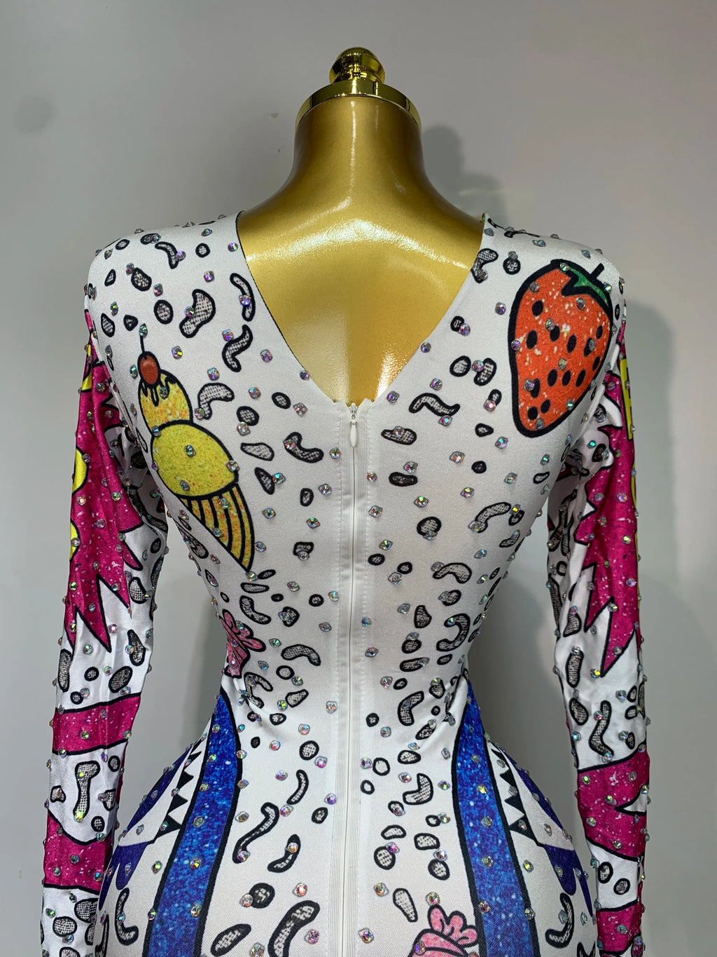 Cartoon Print Jumpsuit