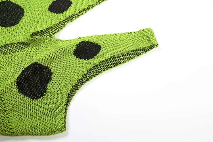 Knit Dot Kassel Maxi Dress