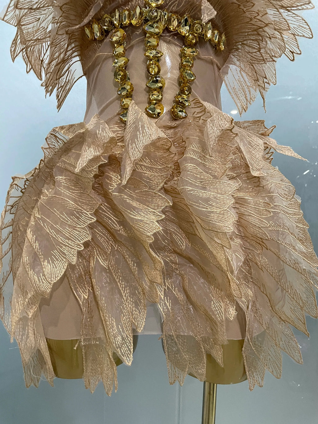 Angel Wings Mini Dress