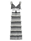 Jen Knit Ruffle Skirt Set Sets
