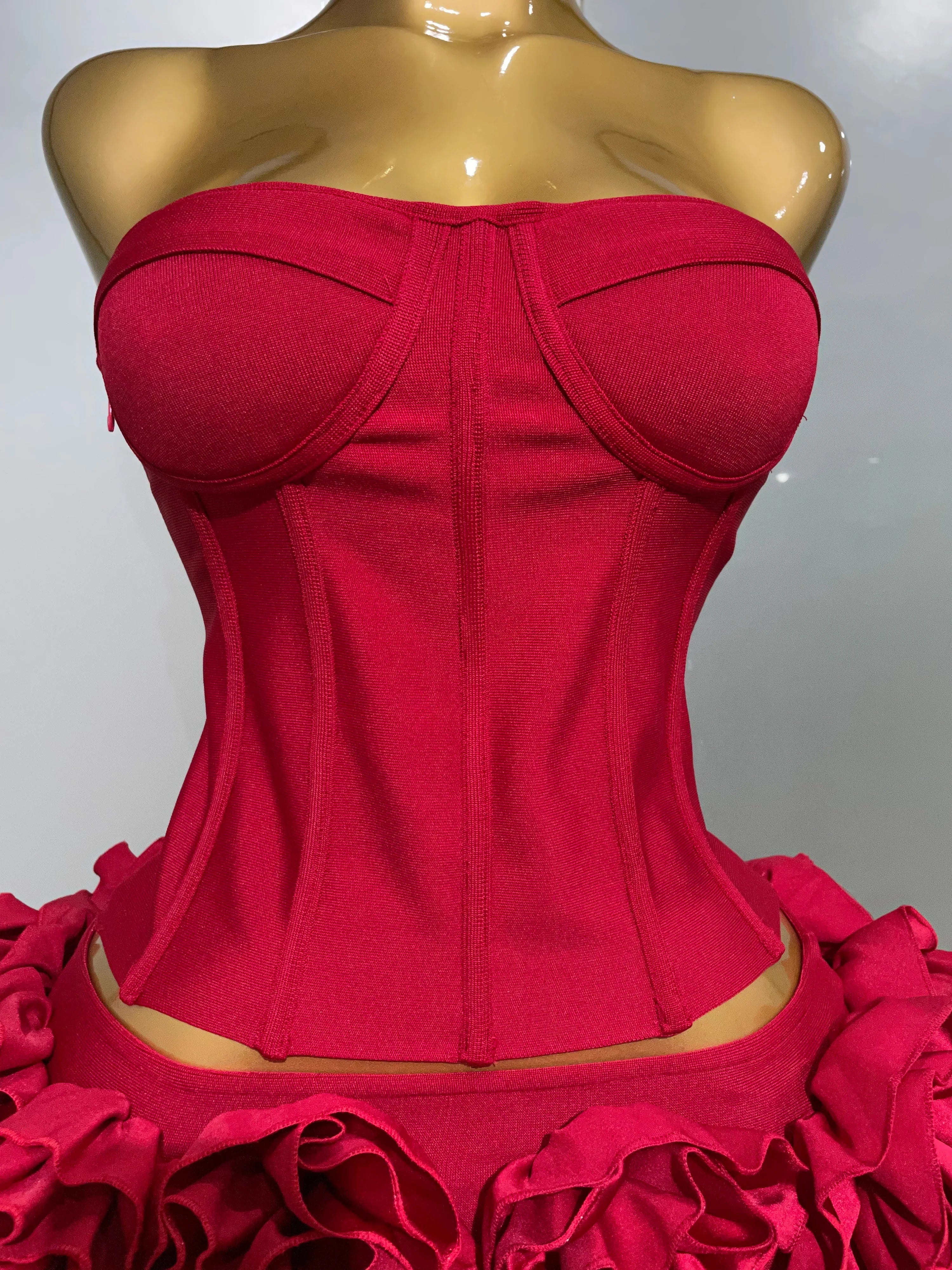 Kayla Bandage Mini Skirt Set