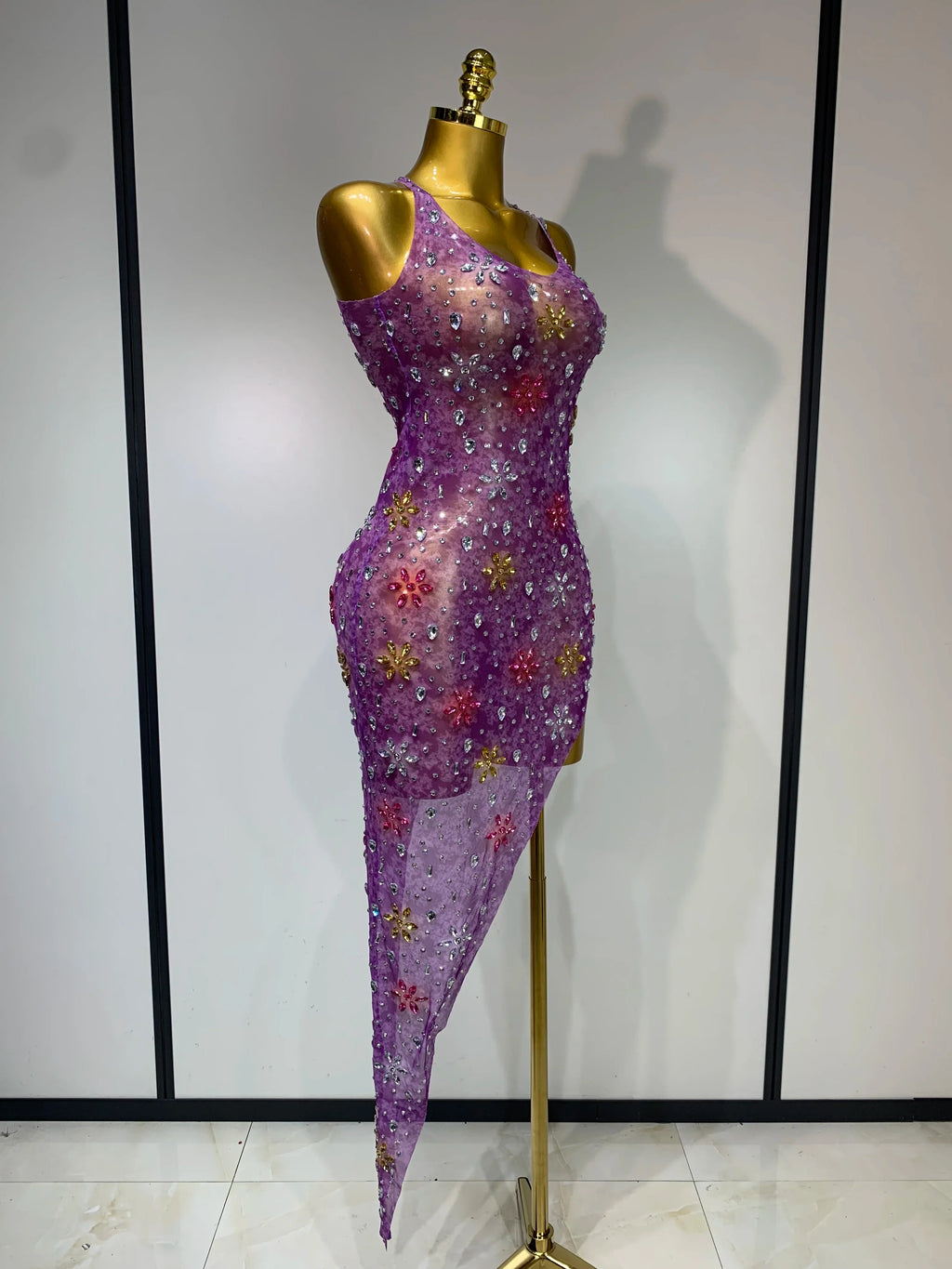 Layna Mesh Dress