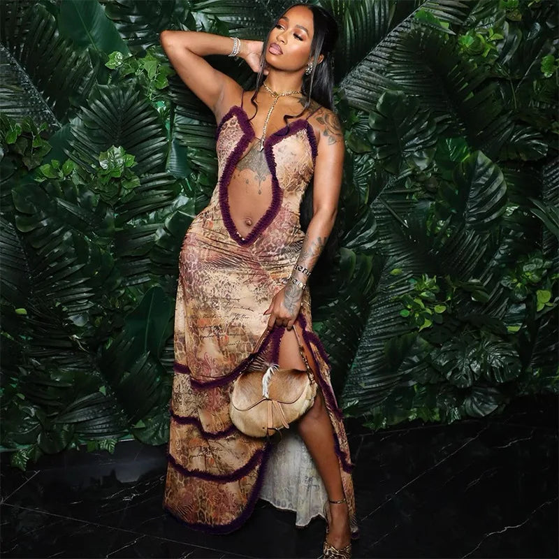 Passion Aesthetic Maxi Dress