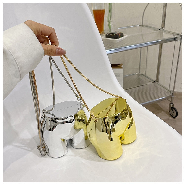 Shape Chain Shoulder Bag