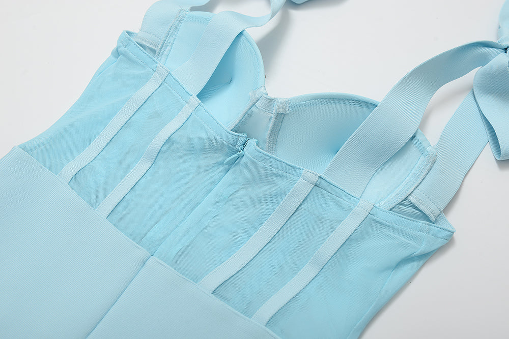Take A Bow Diamond Midi Dress
