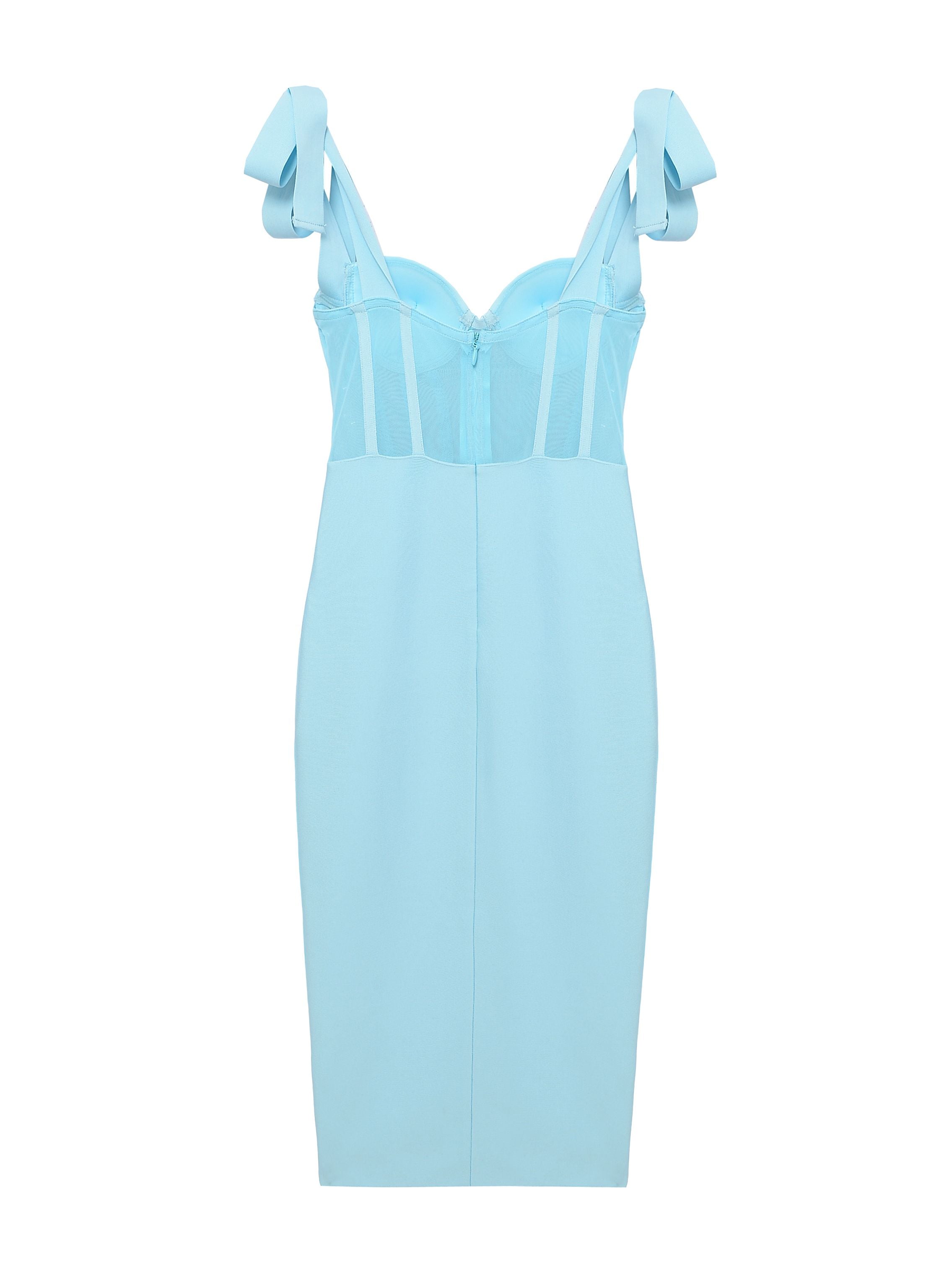 Take A Bow Diamond Midi Dress