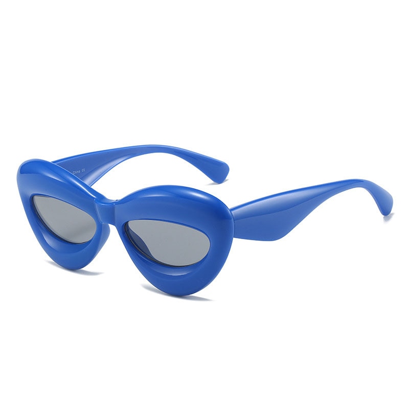 Unique Gradient Sunglasses Blue Other