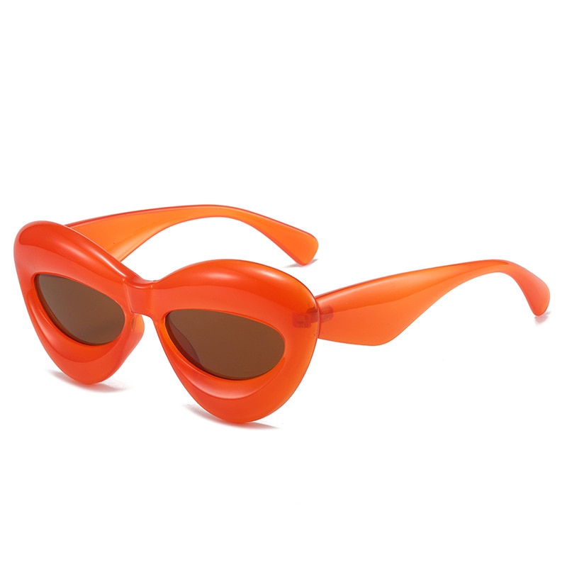 Unique Gradient Sunglasses Orange Other