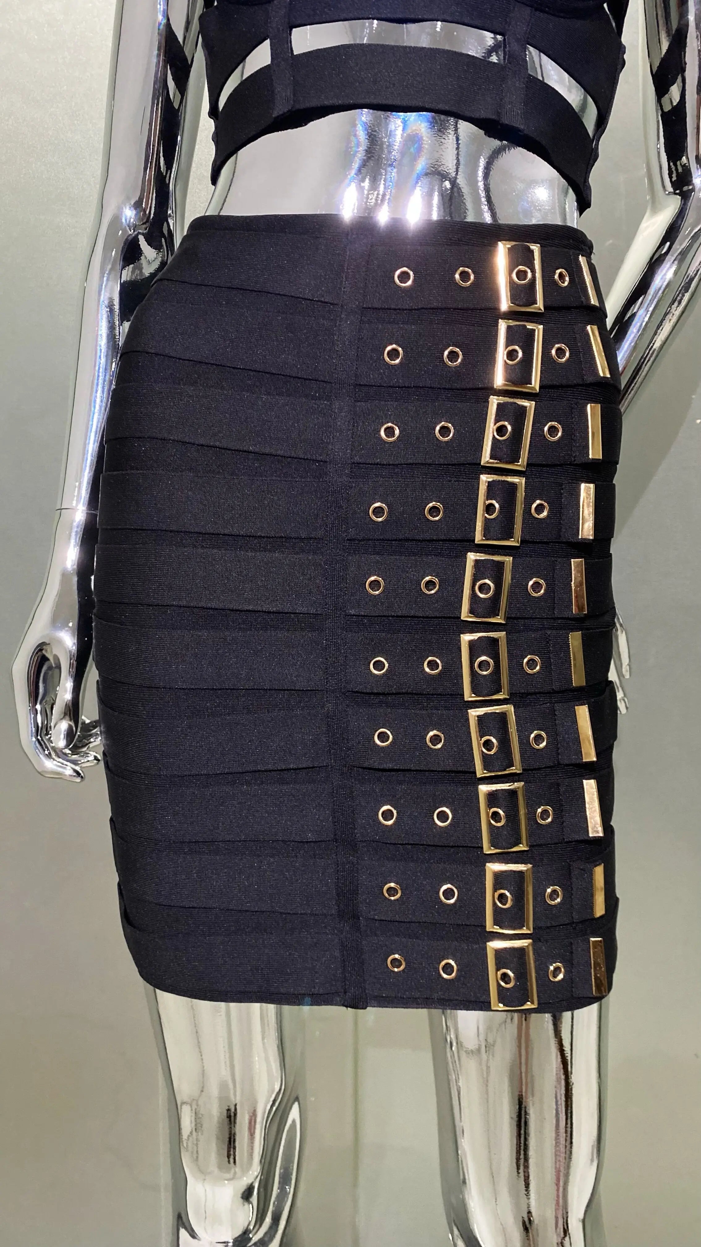 Viviana Bandage Skirt Set