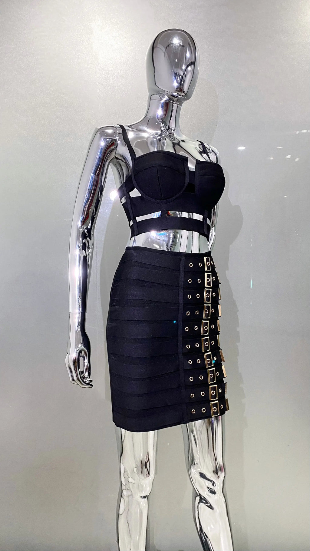 Viviana Bandage Skirt Set