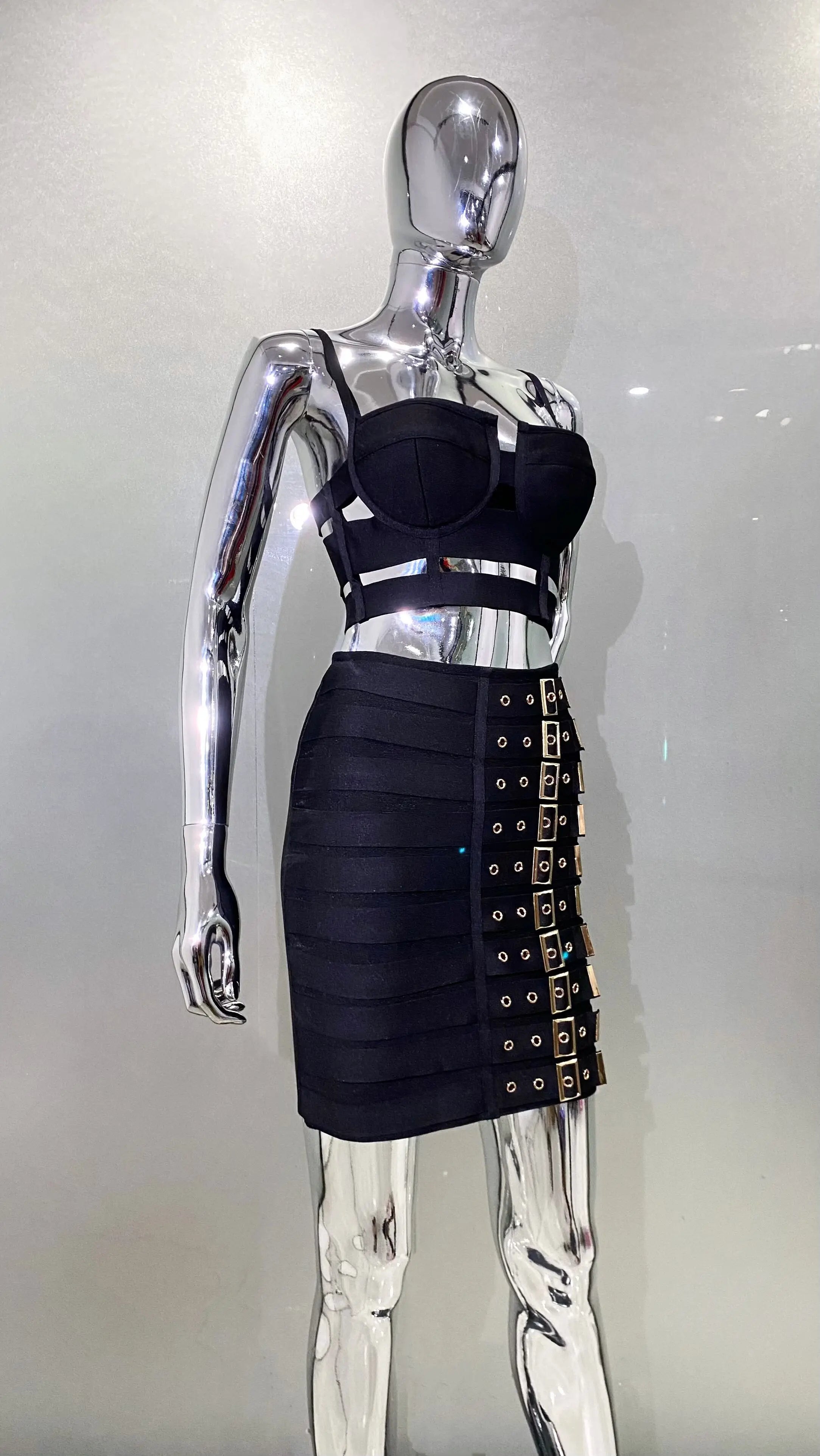 Viviana Bandage Skirt Set